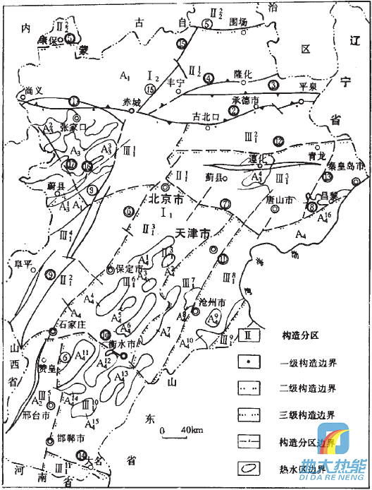 河北省地熱資源分布規律-地熱開發利用-地大熱能